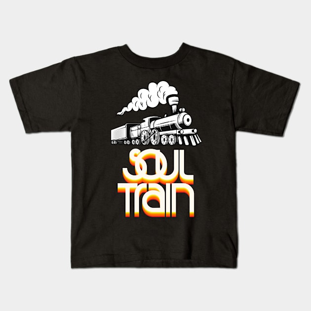 Soul Train Kids T-Shirt by Charlie Dion